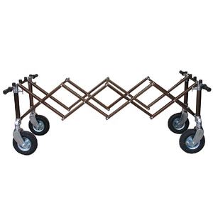 Camilla de Ambulancia Plegable Automática de Aleación de Aluminio YXH-3A2, Estilo Europeo, para Hospital, Color Plata Níquel, Marca B&R - Product Image 2