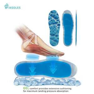 Semelles 99insoles personnalisées avec logo, gel rafraîchissant d'été, respirantes en soie glacée pour femmes (<span class=keywords><strong>pieds</strong></span> nus), absorbant la transpiration, pour l'entraînement masculin - Product Image 6