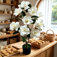 Centres de table de mariage en gros, arbre de magnolia artificiel, fleurs artificielles, arrangements floraux pour intérieur, extérieur, bureau, maison, hôtel, bar