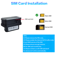 Rastreador GPS GSM WiFi 4G LTE con Logotipo Personalizado, Impermeable, Plug & Play, con Aplicación Android para Monitoreo de Datos OBD II del Vehículo