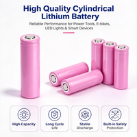Batterie LiCoO2 Lithium-ion personnalisée 18650 21700 2500mAh 4500mAh 3.7V 11.1V 1S2P 1S4P 500 cycles pour vélos électriques/trottinettes/outils électriques