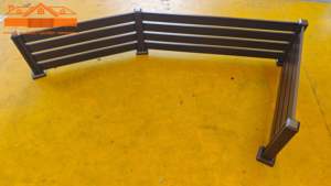 Valla de Jardín Personalizada de Alta Gama, Valla Delimitadora de Patio, Valla de Aluminio Iluminada DIY - Product Image 2