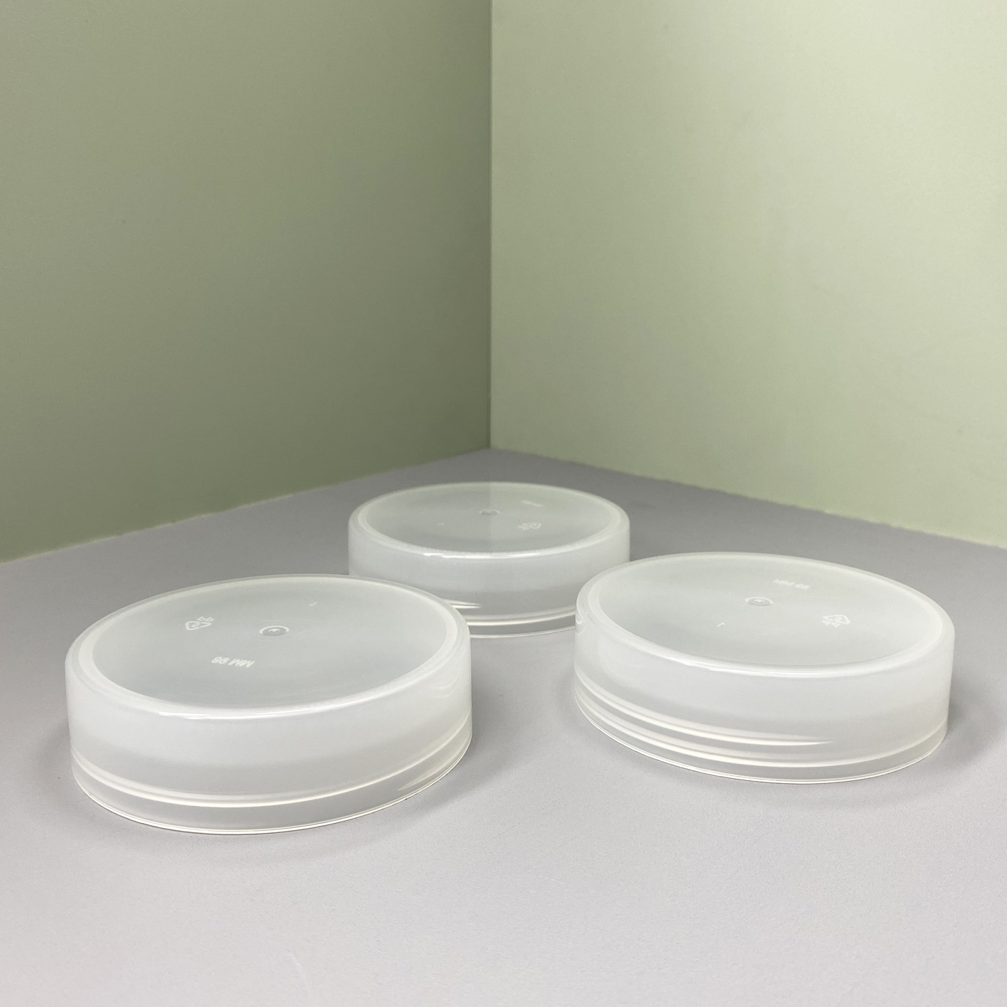 Customized Plastic Caps 89 mm pp Plastic Screw Cap 89/410 Smooth Surface Wide Mouth Lid Cover Jar Plastic Bottle Cap