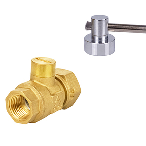 Tmok Nhà Máy Brass Đặc Biệt Key Từ Khóa Có Thể Khóa Điều Khiển Bóng Van Cho Đồng Hồ Nước - Product Image 2