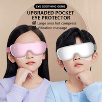 Masseur pour les yeux Bluetooth Music avec masque chauffant pour les yeux Dispositif de soin des yeux relaxant pour le confort et le soulagement