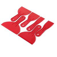 Épandeur en plastique de qualité industrielle et de bricolage de 6 pièces et ensemble de grattoir de couteau à mastic Packle Tool
