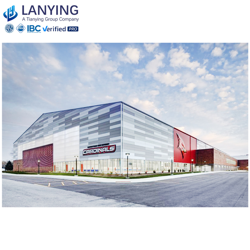 Modern Steel Structure Warehouse Prefabricated Exhibition