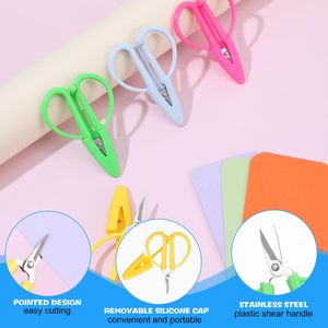 Mini Travel-Suitable Sharp Embroidery Scissors with Cute Instruction Card for Handmade DIY Crafts and <b>Sewing</b> Needlework - Product Image 2