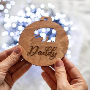 Nuovo stile natale ornamenti <span class=keywords><strong>in</strong></span> <span class=keywords><strong>legno</strong></span> con più nomi fatti da te creativi <span class=keywords><strong>in</strong></span> <span class=keywords><strong>legno</strong></span> decorazioni albero di natale - Product Image 3
