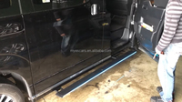 Marchepieds latéraux en aluminium pour Toyota Hiace, marchepieds pour Toyota Innova, marchepieds latéraux pour Toyota 4Runner, accessoires extérieurs automobiles