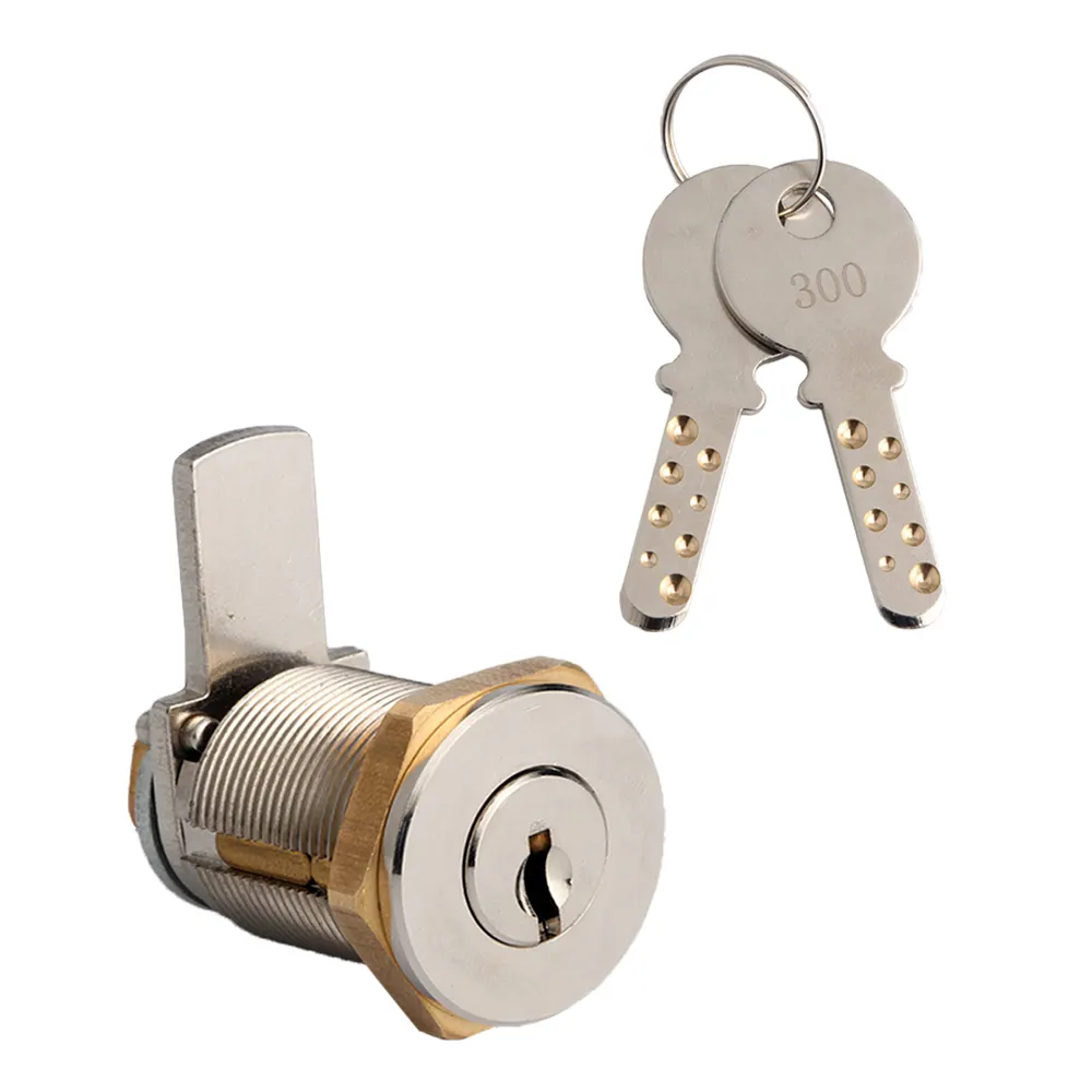 Jk628 an ninh cao Hidden đồ nội thất tủ cam khóa cửa khóa Mini Thép không gỉ hình ống cam khóa với Key