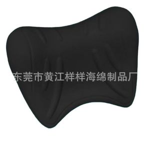 Oreiller cervical oblong ferme pour massage et soutien du cou, pour dormeurs sur le dos, en mousse de polyuréthane - Product Image 1