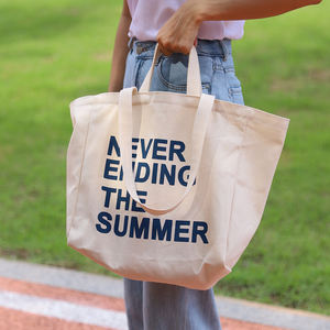 Gahumi Sac en toile Offre Spéciale avec lettres Sacs fourre-tout d'épicerie personnalisés de qualité supérieure avec logo imprimé personnalisé - Product Image 2