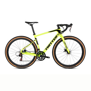 Bicicleta de Carretera Twitter Gravel 700c con Cuadro de Carbono, Frenos de Disco y Peso Ligero - Product Image 3