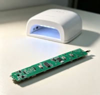 Carte de contrôle de température numérique intelligente SMT, circuit imprimé PCBA personnalisé pour lampes à ongles