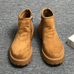 Botas Chelsea de Estilo Otoño 2026, Botas de Punta Abierta Transpirables y Versátiles, Botas Cortas Británicas de Trabajo Casuales Retro - Product Image 3