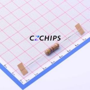 Resistencia de Orificio Pasante CFR02SJ0471A10, Componente de Orificio Pasante (THT), Película de Carbono D5xL15.5mm, 470 Ohm, 5%, 500V - Product Image 1