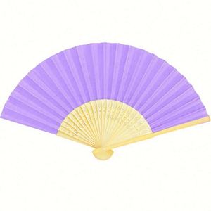 Éventail pliant portable en bambou écologique pour femme, style artisanal sculpté à la main, avec logo personnalisé pour événements professionnels, faible MOQ - Product Image 2