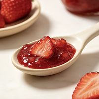 Confiture de fraises riche en saveur de la marque Lotlong Source Manufacturing pour usage domestique et commercial en magasin de boissons