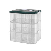 Boîte de rangement en plastique transparent avec compartiments pour blocs Lego, petites pièces, rangement de jouets