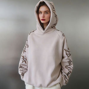 Pull tricoté sur mesure de haute qualité pour femme, décontracté, confortable, respirant, en molleton de coton, avec motif lettres imprimé, collection été - Product Image 6