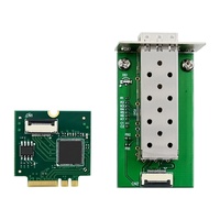 Carte réseau serveur interne WINTEK M.2 A+E I210 avec un seul port SFP Gigabit Fibre Optique