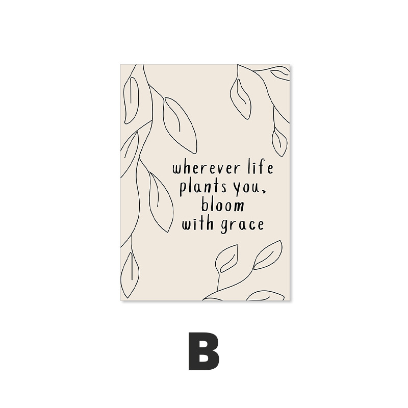 B