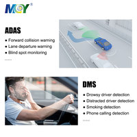 Caméra de sécurité MDVR de camion d'autobus de personnalisation de marque de MCY avec 4G 1080P DVR mobile