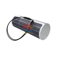 Modules solaires flexibles de 50 watts à efficacité inégalée pour les climats désertiques et les applications hors réseau. Panneau solaire flexible.