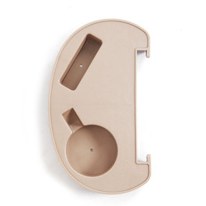 Outdoor Chair Side Storage Tray <b>Round</b> Cup Holder Camping Accessory <b>Folding</b> Universal For Recliner Chair - Product Image 5