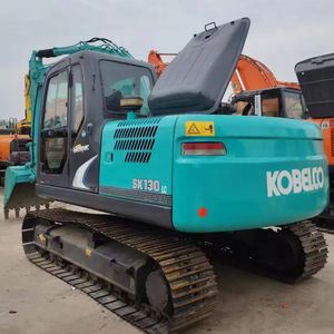 Excavadora Usada Japonesa Kobelco SK130 de Tamaño Mediano, 95% Nueva, Excavadora Hidráulica de Orugas Usada SK130, Maquinaria para Movimiento de Tierras - Product Image 1
