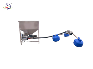 Alimentateur automatique pour poissons de 1,5 kW (2 CV) à 180 degrés, alimentation par énergie éolienne pour la pisciculture de tilapias, de poissons-chats et de crevettes - Product Image 2