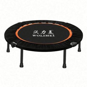 Trampoline de fitness pliable en mousse de 40 pouces pour enfants, garçons et filles, avec bungee de saut en acier inoxydable pour l'extérieur - Product Image 2