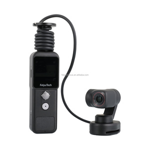 Feiyu túi 2S mặc & xử lý 3-trục 4k hành động Máy ảnh ổn định Gimbal tích hợp từ cơ thể với 4K Video với thời gian 3h - Product Image 1