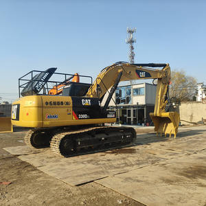 Excavatrice sur chenilles hydraulique 330D2L d'occasion fiable, moteur Cummins, poids opérationnel de 20 tonnes, bon état, prête à l'emploi/expédition du Japon - Product Image 3