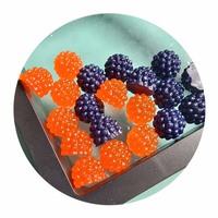 Simulazione lampone frutta modello Prop falsa decorazione giocattolo di plastica foto armadietto realistico Pvc bambino albero di natale giocattoli