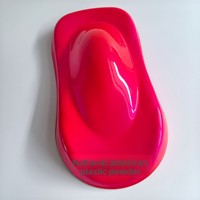 Revêtement en poudre thermodurcissable à base d'acrylique rouge froissé pour peinture de meubles, antiadhésif, pulvérisation électrostatique, couleurs RAL