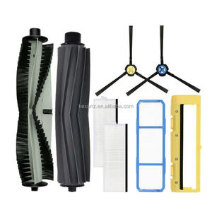 Compatible avec Chuwi <span class=keywords><strong>iLife</strong></span> A7 <span class=keywords><strong>A9S</strong></span> X750 X800 X785 brosse à rouleau brosse latérale filtre Hepa couvercle de brosse à rouleau filtre primaire - Product Image 1