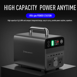 Houny Gadgets Máy Phát Điện Năng Lượng Mặt Trời Lifepo4 Khẩn Cấp Máy Phát Điện Di Động Sạc Được 300W 500W Pin Dự Phòng Ngoài Trời Năng Lượng Mặt Trời 50000MAh - Product Image 2