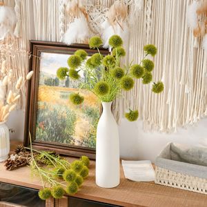 Flor de Diente de León Artificial Winona, Verde, de PVC y Goma Suave, Decoración para Bodas, Manualidades, Estilo INS, Decoración para el Hogar - Product Image 2