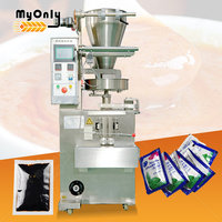 Machine de remplissage automatique MY pour petits sachets de beurre de cacahuète, de miel, de pâte et de ketchup