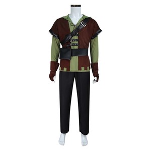 <span class=keywords><strong>Costume</strong></span> da <span class=keywords><strong>Robin</strong></span> per Uomo Adulto, Abbigliamento per Spettacoli di Halloween, Outfit Verde per Cosplay DISP-008 - Product Image 2