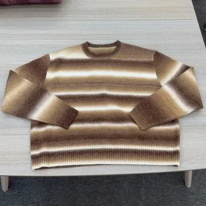 Maglione girocollo in lana Cashmere lavorato a maglia di alta qualità vestiti di moda da uomo maglione girocollo lavorato a maglia per uomo