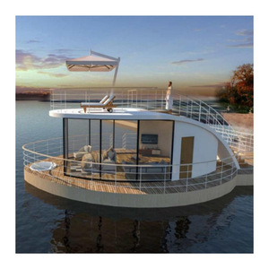 Module d'hôtel en conteneur moderne avec porte en verre cintrée pour usage en resort extérieur - Product Image 3