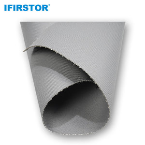 ผ้าใยแก้วเคลือบซิลิโคนกันการกัดกร่อนแบบยืดหยุ่นสำหรับโรงงาน พร้อมบริการตัด ทนไฟ อุณหภูมิ -70 ถึง 280 องศาเซลเซียส - Product Image 2