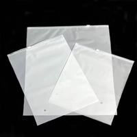 Sacs en plastique PE givrés personnalisés, grand format, refermables, avec fermeture éclair, impression en héliogravure, résistants à l'eau, pour bijoux, montres, bagues