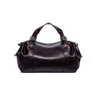Bolso Tote Casual de Moda para <span class=keywords><strong>Mujer</strong></span> Joven, de Cuero Suave, Color Sólido, Bandolera, <span class=keywords><strong>Bolsos</strong></span> de Lujo con Remaches y Cremallera para el Día a Día - Product Image 2