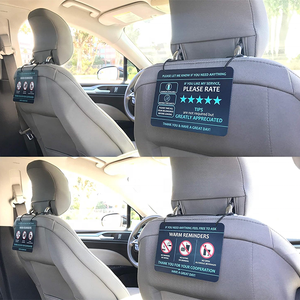 Accessori Five Star: Insegna Personalizzata per Condivisione Veicoli, Design Moderno Bifacciale, Etichetta Taxi in Alluminio e Plastica - Product Image 6