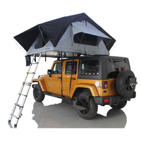 Tente de Toit Souple OEM pour Voiture ou Camion, 1-3 Personnes, en Polycoton Imperméable, Pliable, pour Voyages Tout-Terrain 4x4 en Extérieur