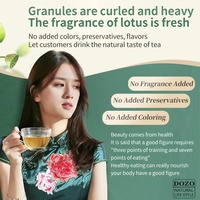 Thé aux herbes chinoises, herbe naturelle utilisée pour perdre du poids, thé minceur, pas un produit à base d'herbes, mais du thé au lotus